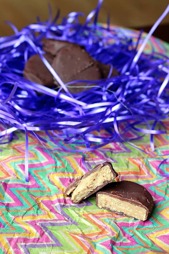 Gluten Free Chocolate Covered Peanut Butter Eggs