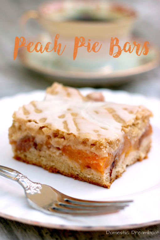 Peach Pie Bars