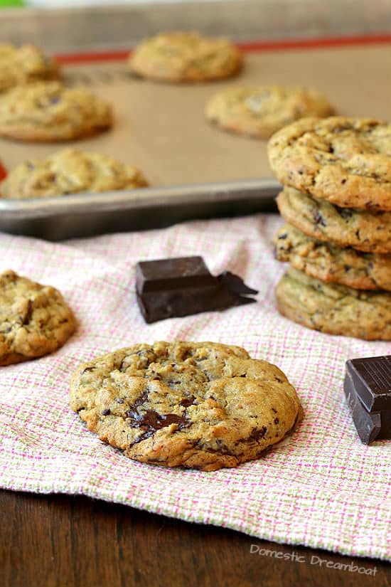 Lower Sugar Chocolate Chip Cookies - Sweetened naturally with Sucanat