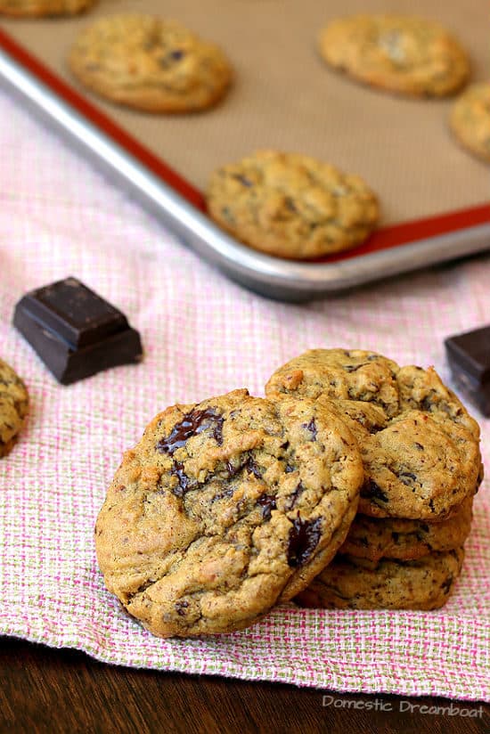 Lower Sugar Chocolate Chip Cookies - Sweetened naturally with Sucanat