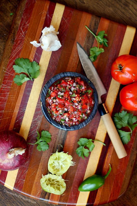 Chunky Fresh Tomato Salsa