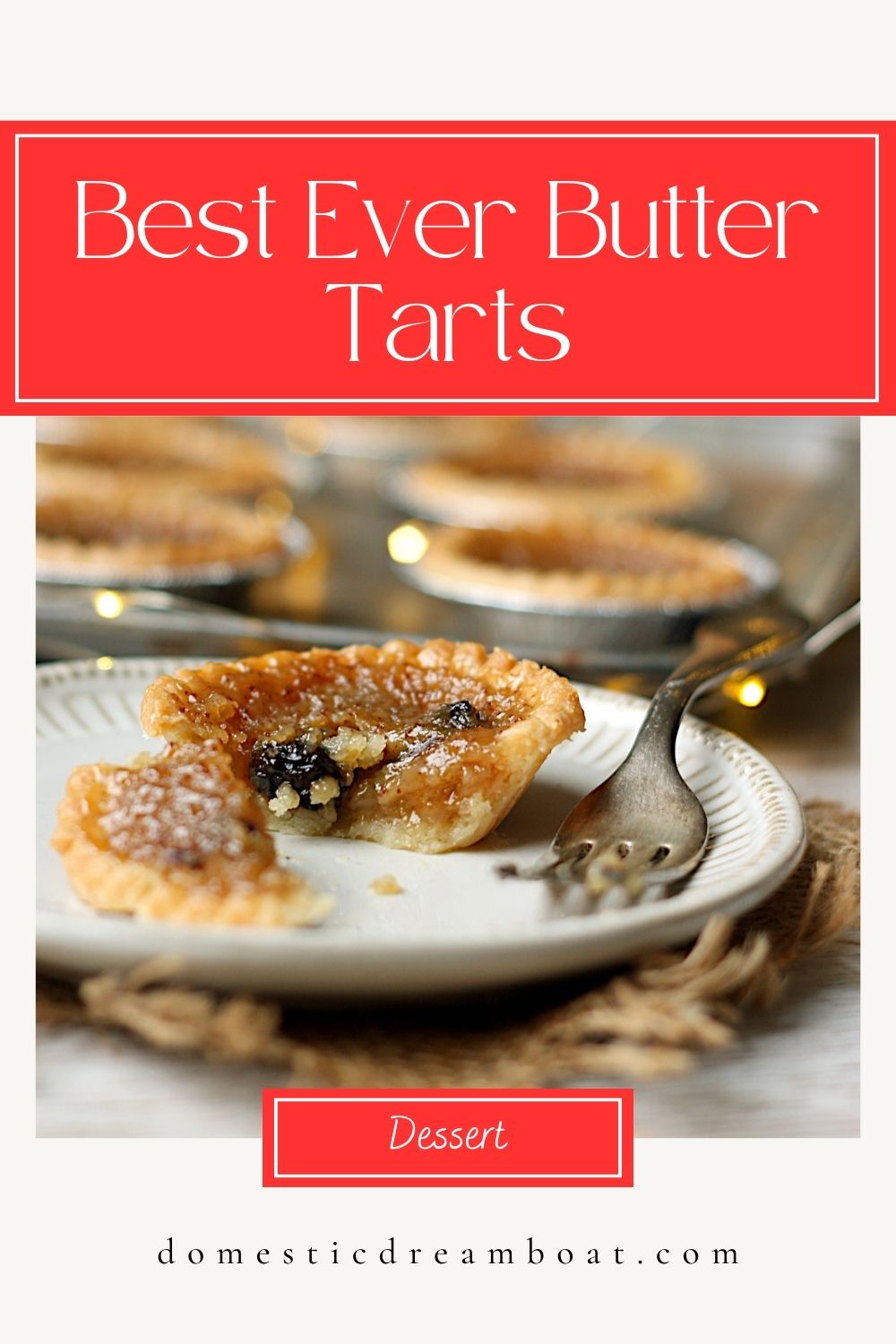 Best Ever Butter Tarts