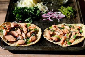 Smoked Salmon Quesadillas with Dill and Cilantro