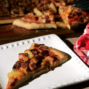 Smoky Hawaiian Pizza Slice