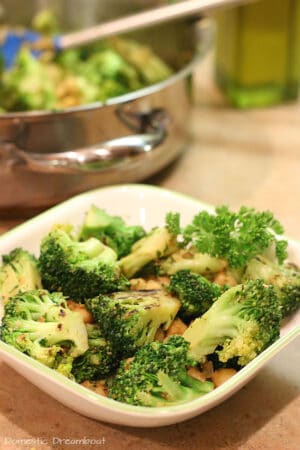 Pan Roasted Broccoli
