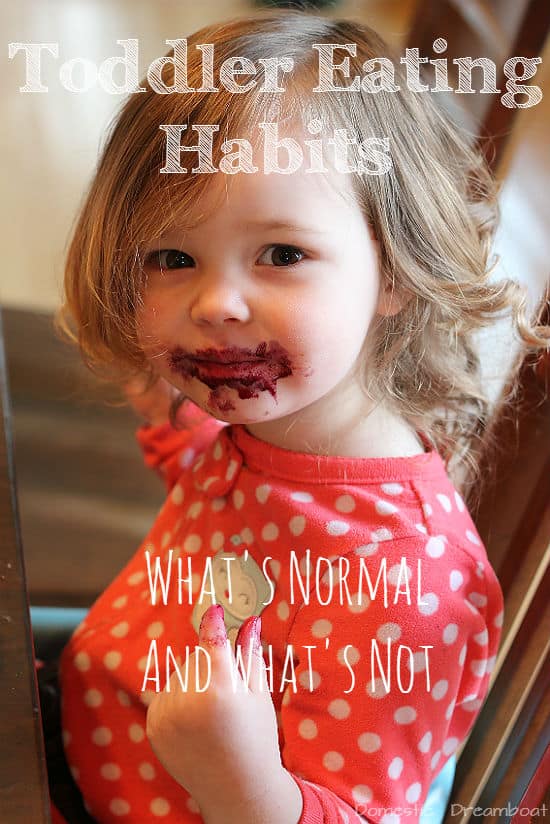 toddler eating habits