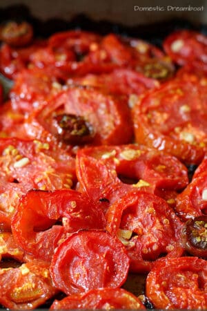 Slow Roasted Tomato Salsa Roasted Tomatoes