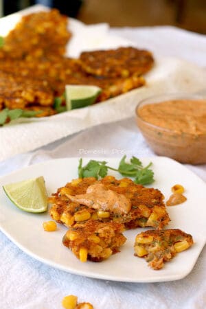 Mexican Street Corn Fritters