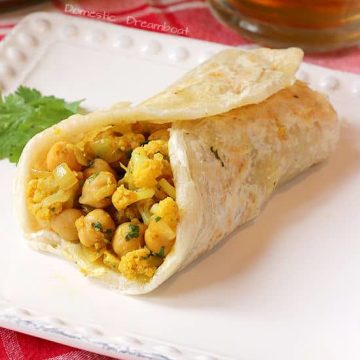 Curried Cauliflower and Chickpea Wraps 2 cropped