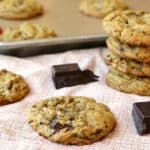 Lower Sugar Chewy Chocolate Chip Cookies