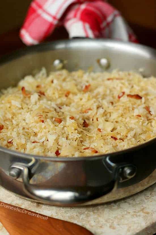 Lazy Cabbage Rolls in pot