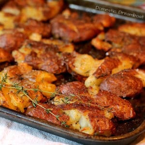 Crispy Smashed Potatoes