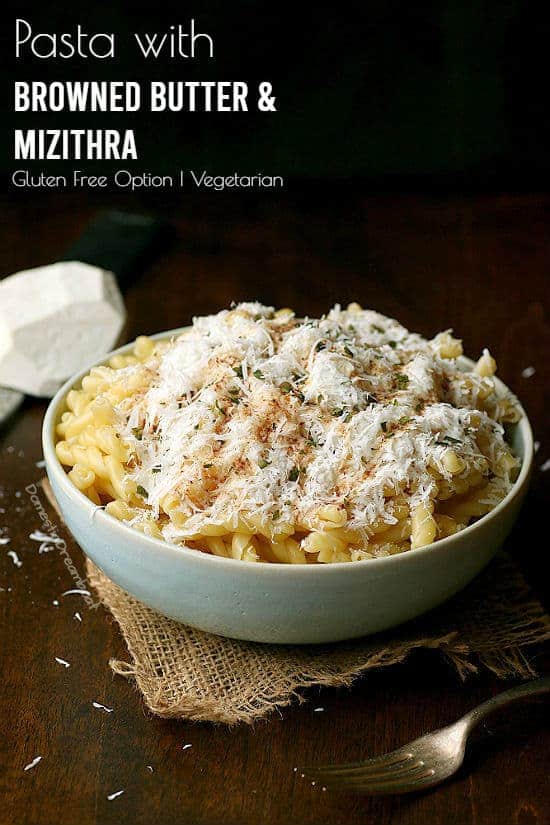 Pasta with mizithra pinterest