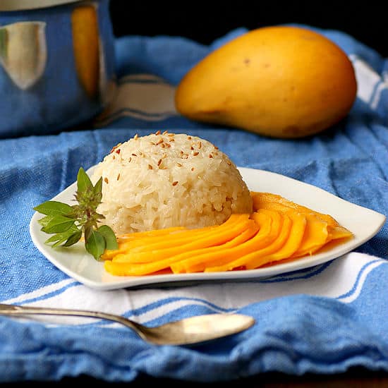 Sticky Rice with Mango and Coconut 2 cropped
