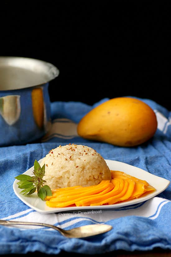 Sticky Rice with Mango and Coconut 2