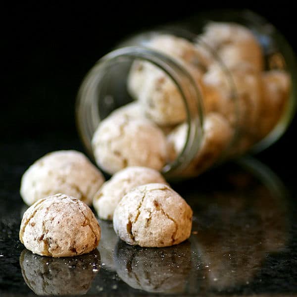 Almond Apricot Cookies in jar cropped