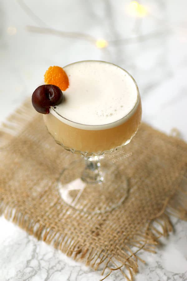 Amaretto Sour Cocktail