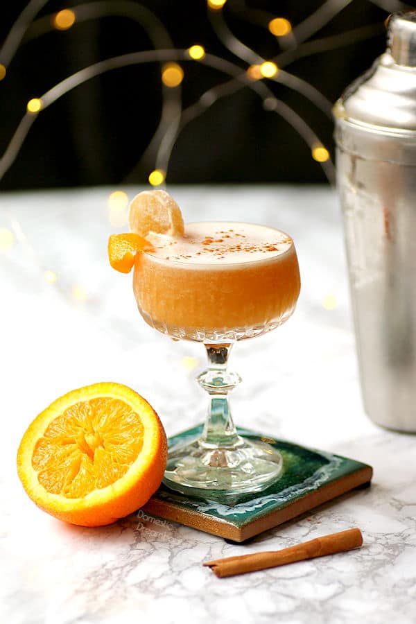 Spiced Orange Whisky Sour