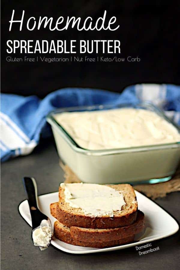 How to Make Spreadable Butter Domestic Dreamboat