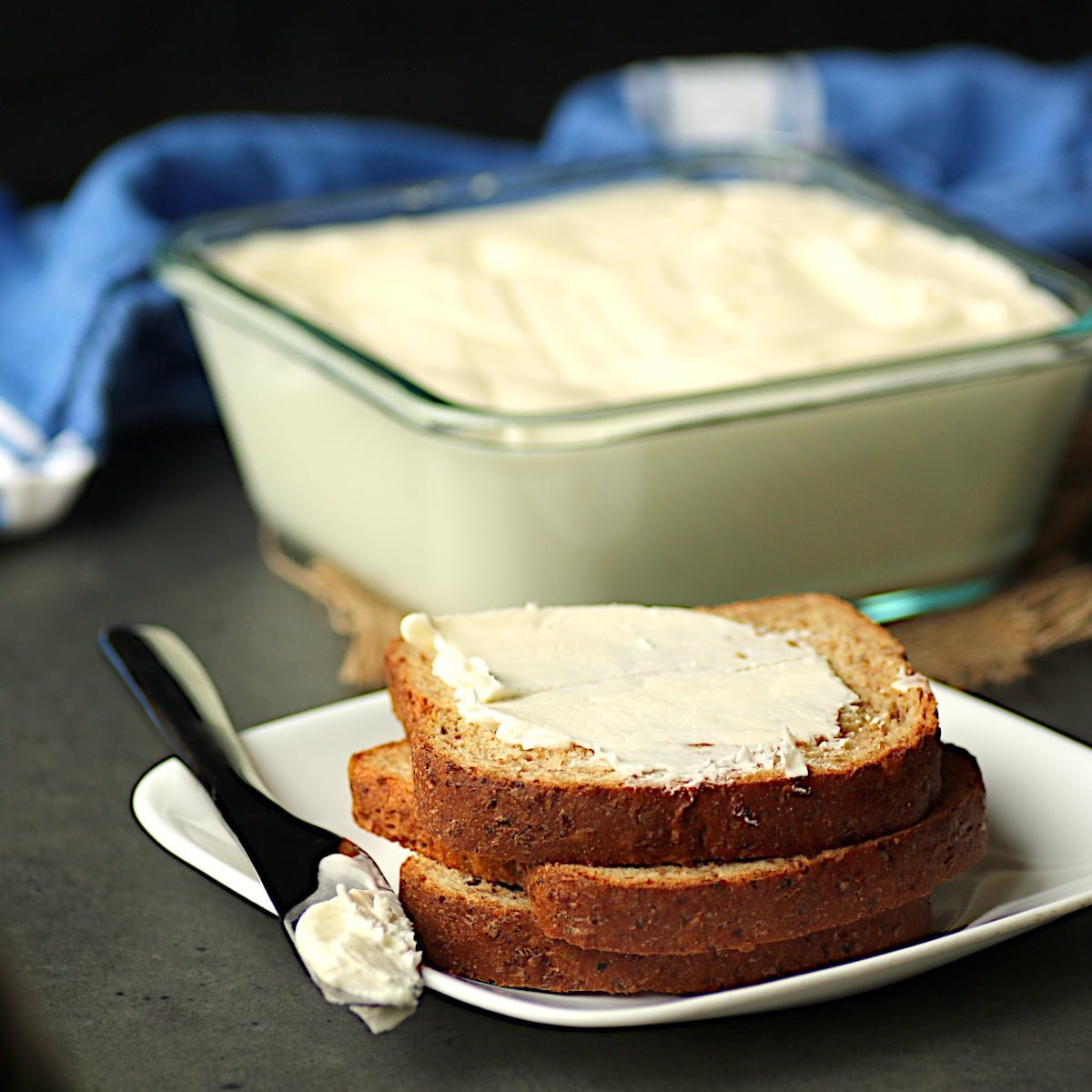 Spreadable butter featured