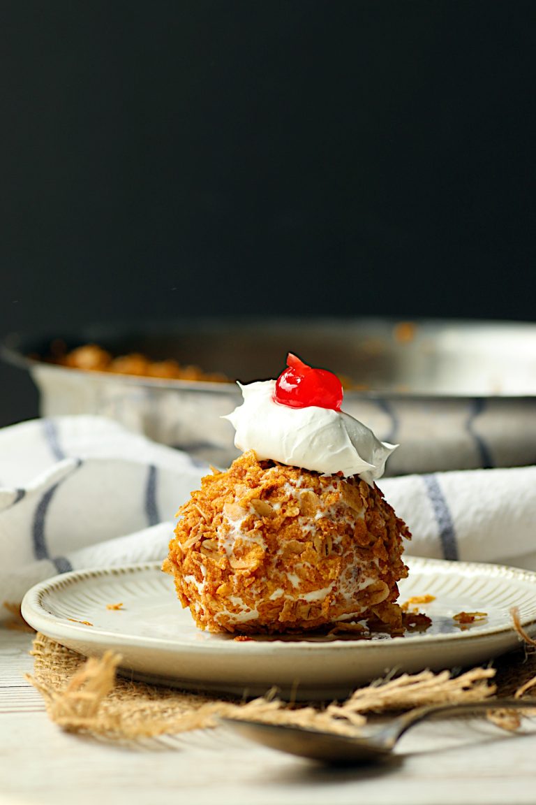No Fry Deep Fried Ice Cream Domestic Dreamboat
