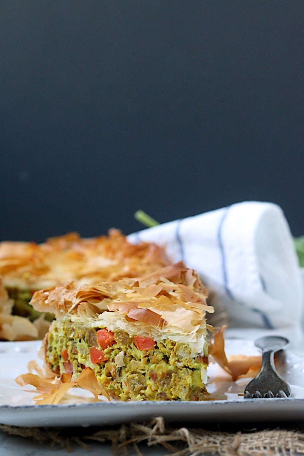 Spiced Meat Pie with Phyllo Crust Domestic Dreamboat