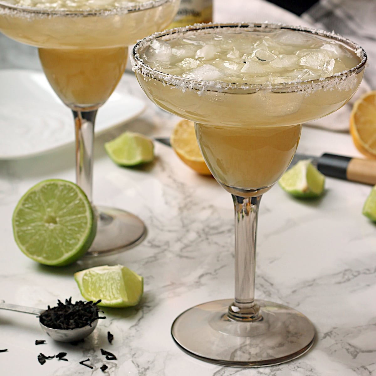 Non alcoholic Lime Margarita cropped