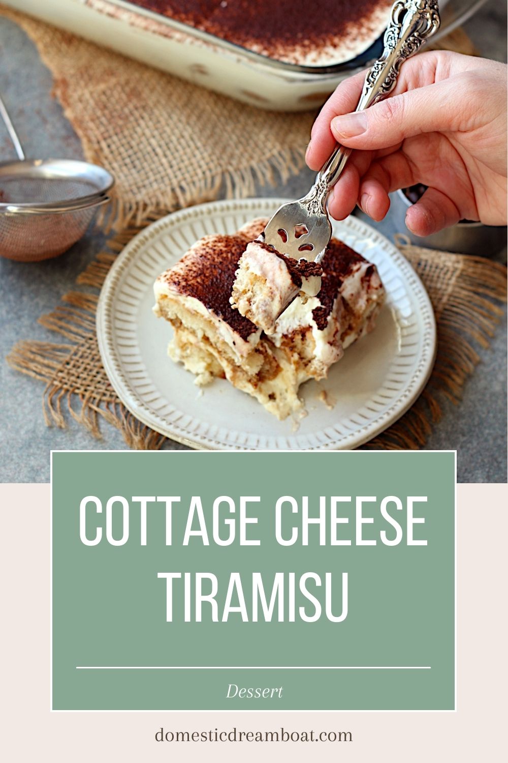 Cottage Cheese Tiramisu
