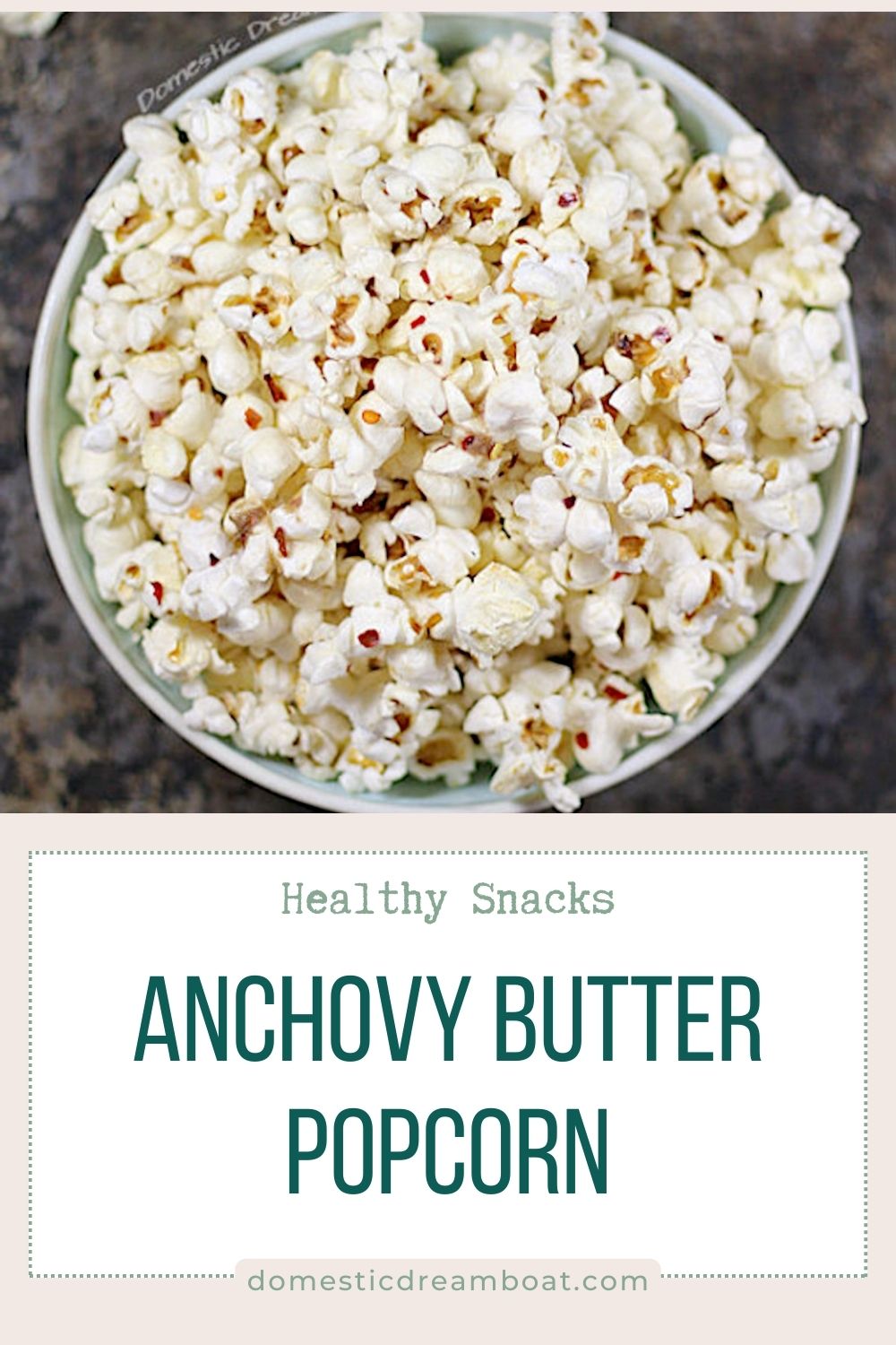 Anchovy Butter Popcorn
