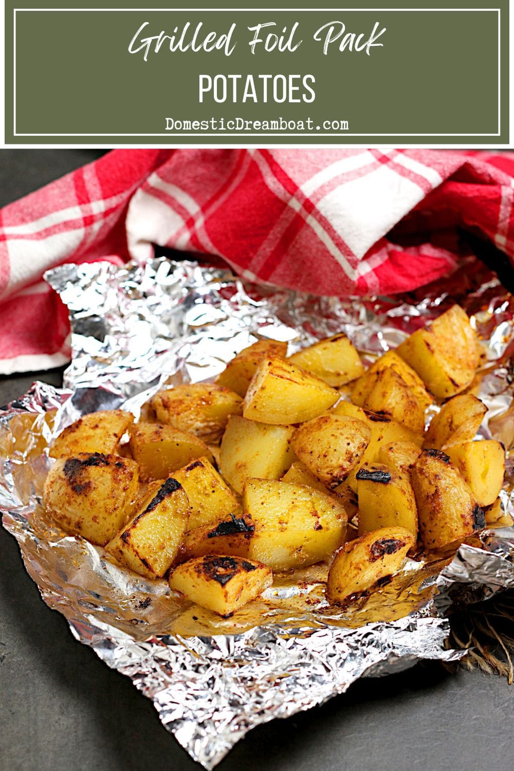 Grilled Foil Pack Potatoes