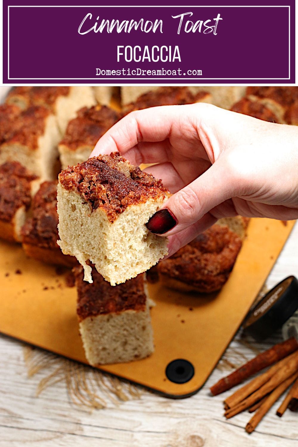 Cinnamon Toast Focaccia Cinnamon Toast Focaccia