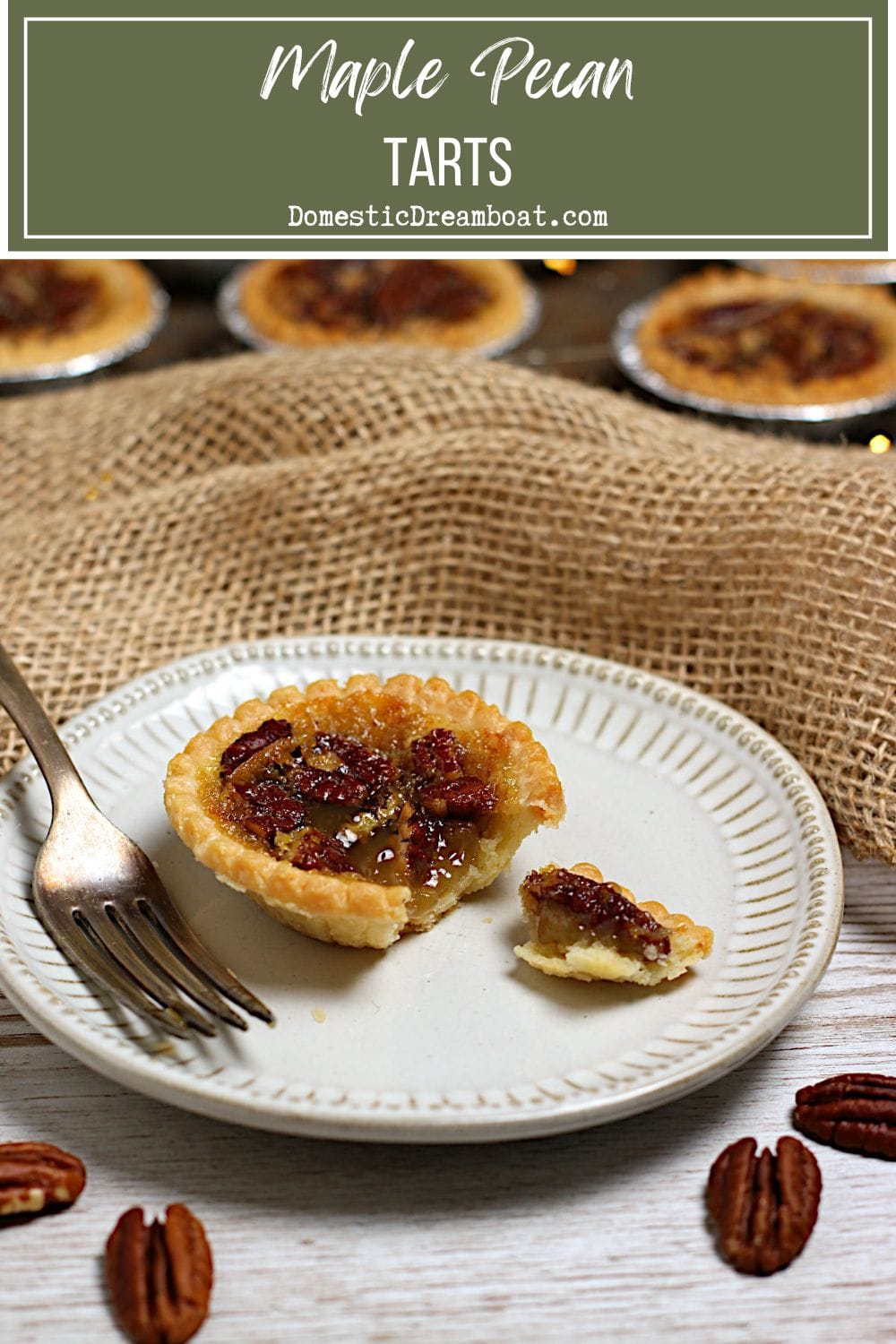 Maple Pecan Tarts Maple Pecan Tarts