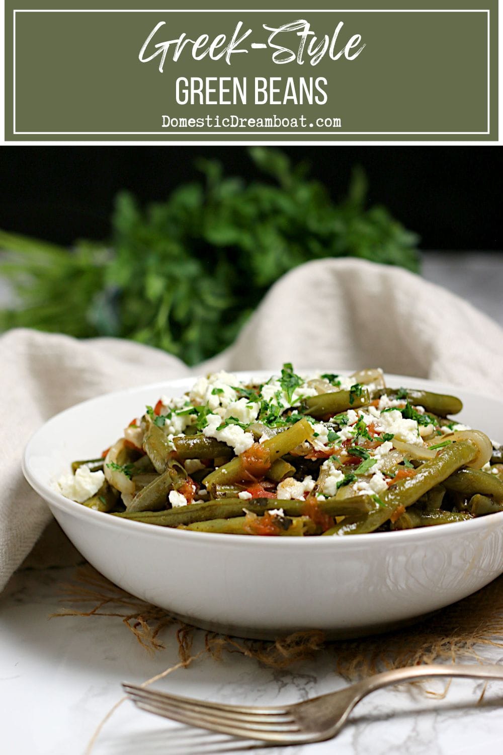 Greek Style Green Beans