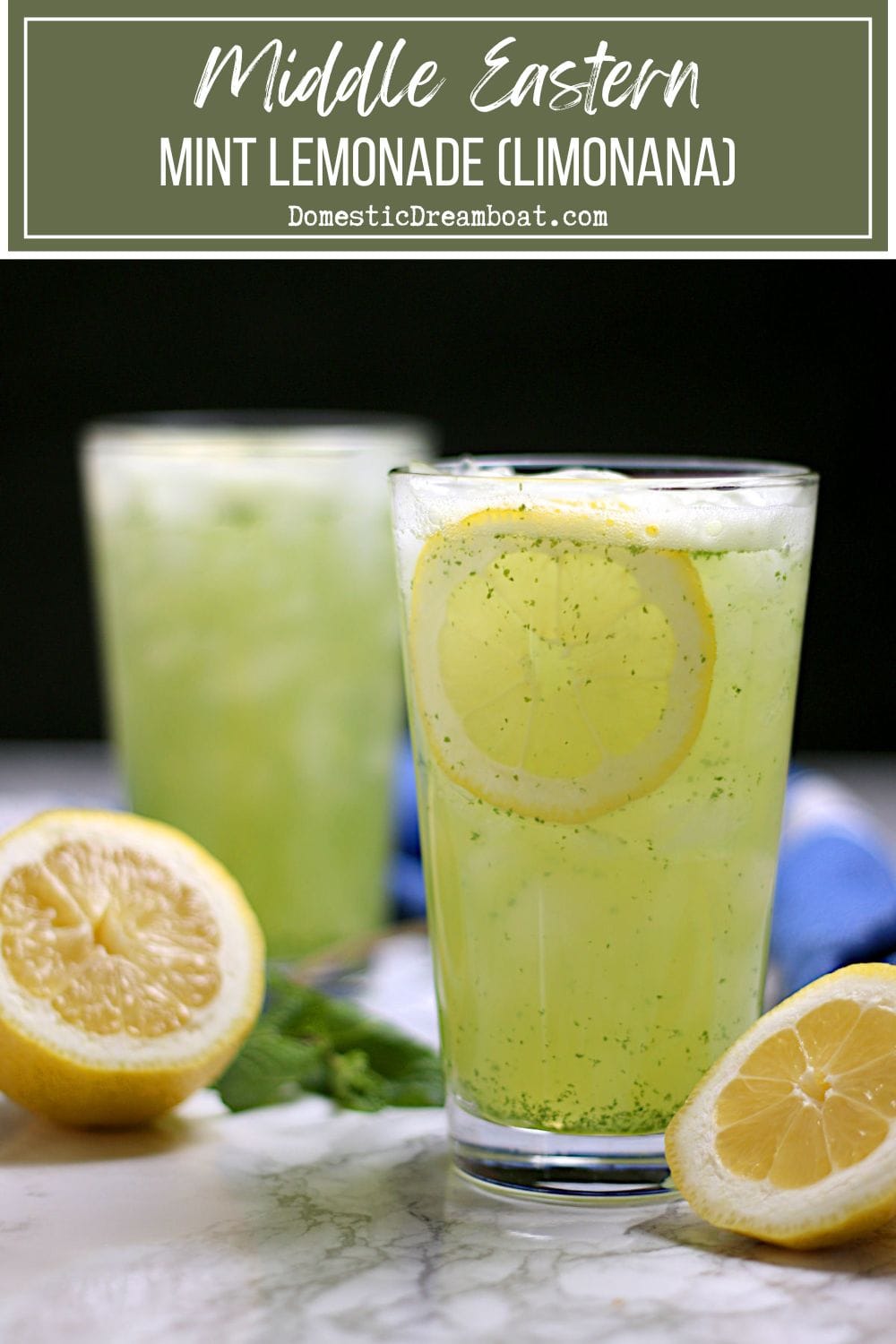 Middle Eastern Mint Lemonade Limonana