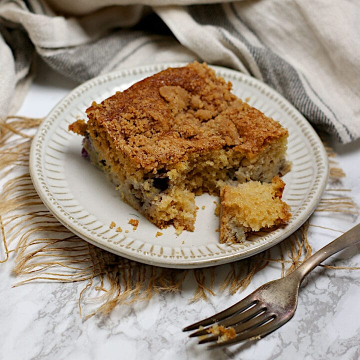 Rhubarb Coffee Cake broken web cropped