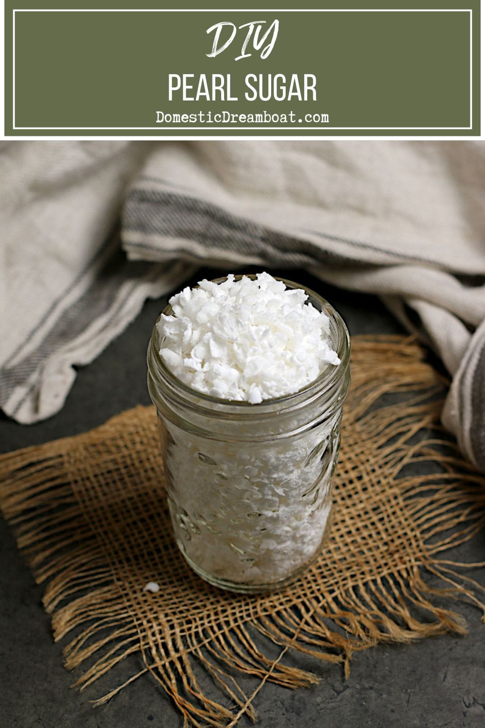 DIY Pearl Sugar DIY Pearl Sugar