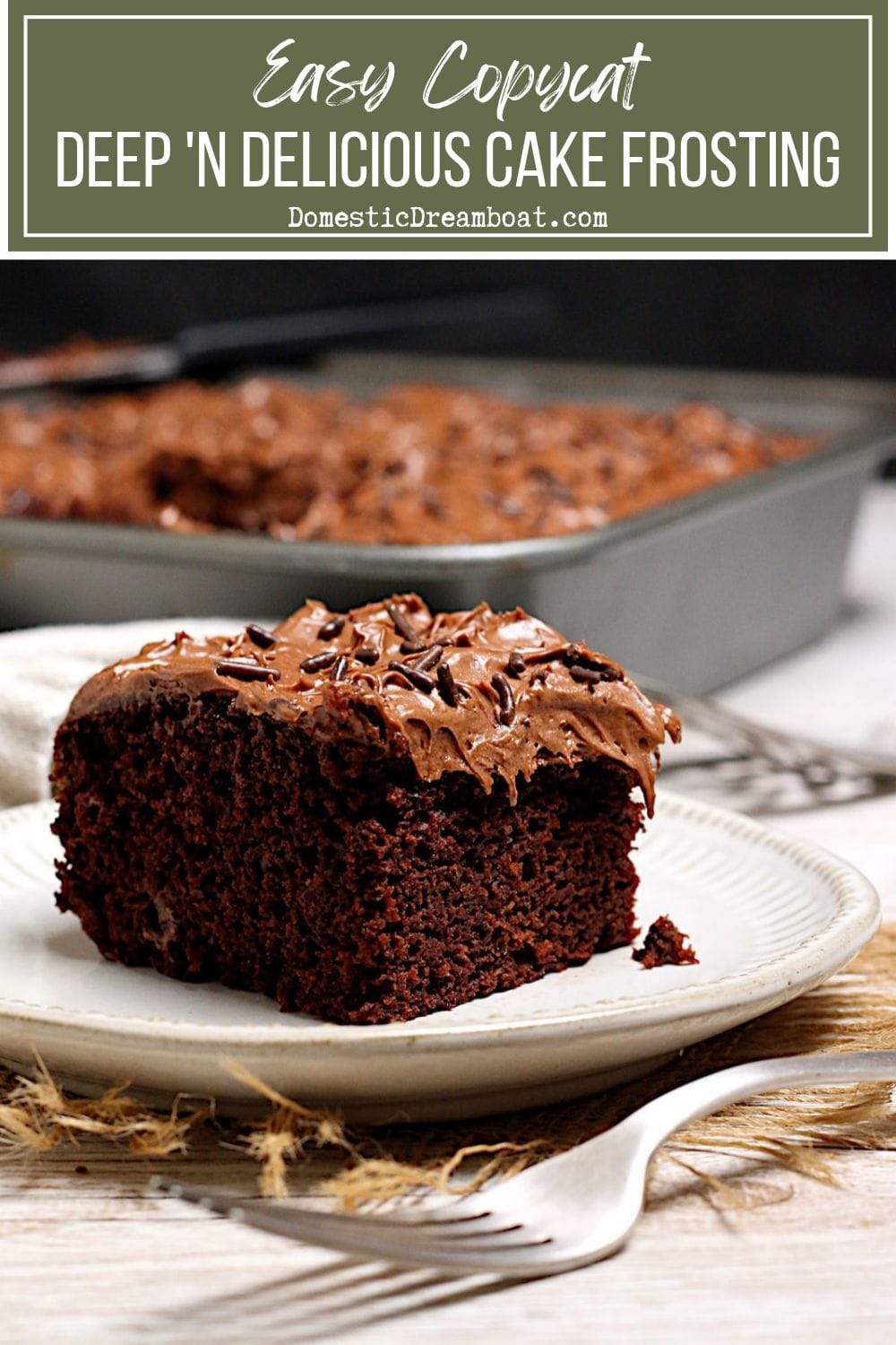 Easy Copycat Deep 'n Delicious Cake Frosting Easy Copycat Deep n Delicious Cake Frosting